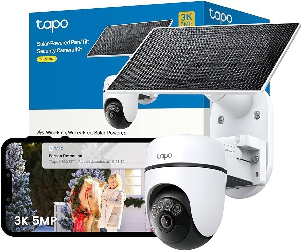 TAPO C630 KIT 3K/5MP SOLAR-POWERED PAN/TILT - Image 4