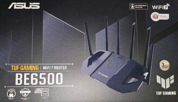 ASUS TUF BE6500 WIFI 7