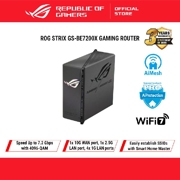 ASUS ROG STRIX GS-BE7200X - DUAL-BAND WIFI 7 - Image 5