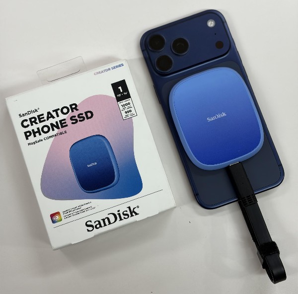SANDISK Creator Phone SSD 1TB/2TB (1000/950MB/s R/W) Type C USB3.2 Gen2 - Image 5