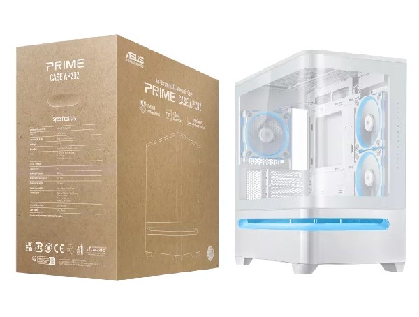 ASUS PRIME AP202 ARGB - MICRO-ATX WHITE - Image 4