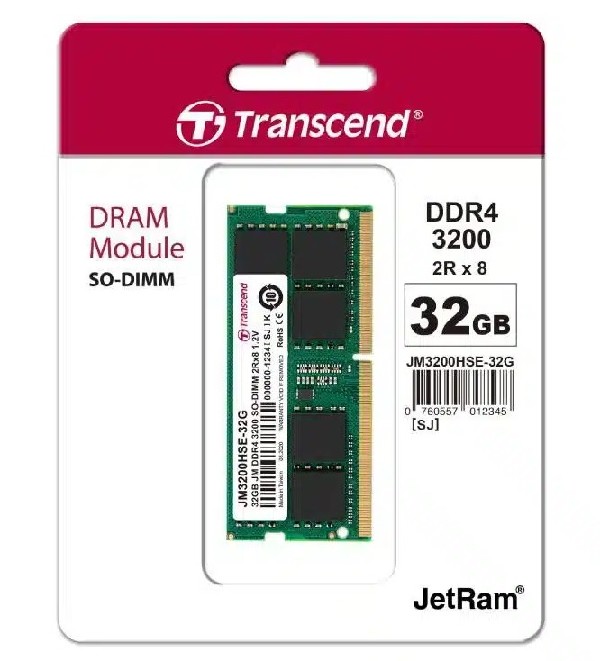 RAM SO-DIMM JM3200HSE-32G 32GB DDR4/3200