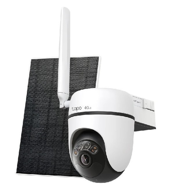 Tapo C615G KIT-4G Solar-Powered Pan/Tilt LTE Security Camera Kit