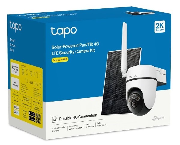 Tapo C615G KIT-4G Solar-Powered Pan/Tilt LTE Security Camera Kit - Image 5