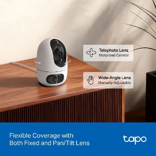 Tapo C245D 2K 3MP DUAL LENS INDOOR SMART CAMERA - Image 5