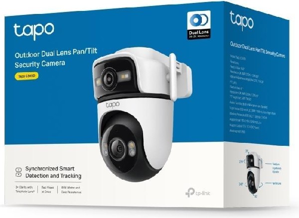 Tapo C545D 2K 3MP DUAL LENS OUTDOOR SMART CAMERA