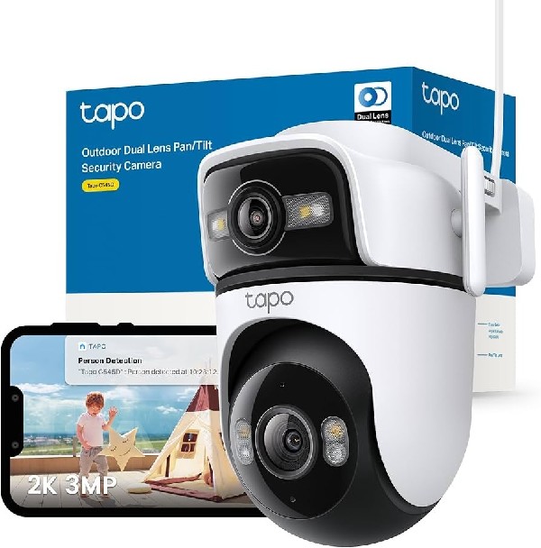 Tapo C545D 2K 3MP DUAL LENS OUTDOOR SMART CAMERA - Image 2