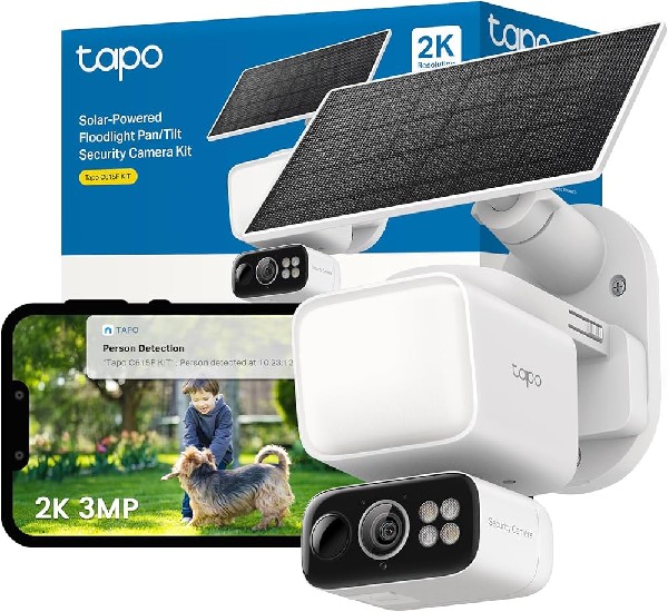 Tapo C615F-KIT 3MP Solar-Panel Outdoor - Image 3