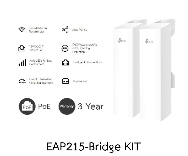 TP-LINK EAP215-Bridge kit Omada 5GHz 867Mbps - Image 4