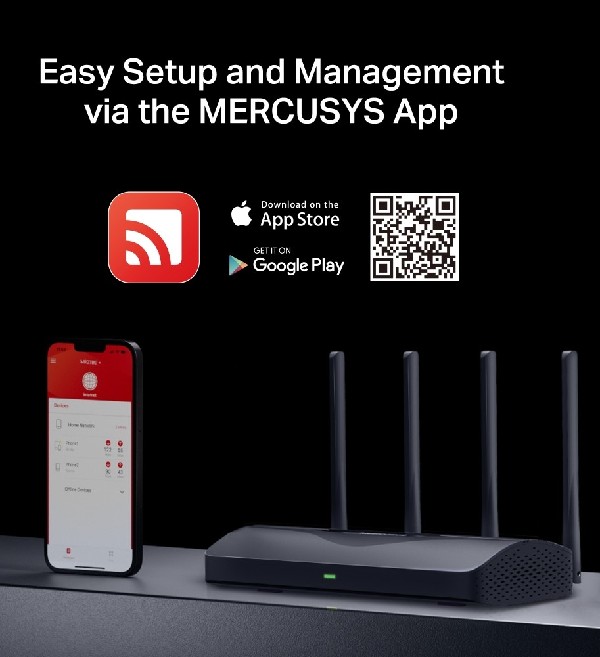 MERCUSYS MR27BE BE3600 DUAL BAND WI-FI ROUTER - Image 5