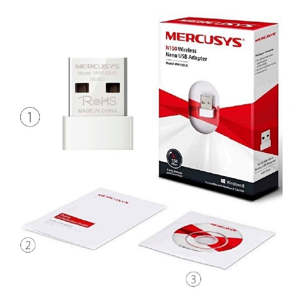 MERCUSYS MW150US N150 Wireless USB Adapter - Image 5