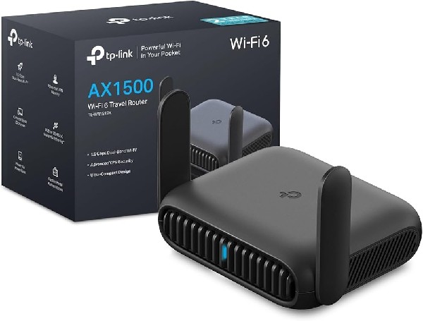 TP-LINK TL-WR1512X WIFI6 VPN TRAVEL ROUTER