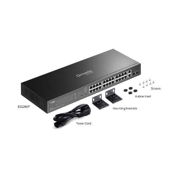 TP-LINK ES228GP Omada 28-Port Gigabit - Image 3