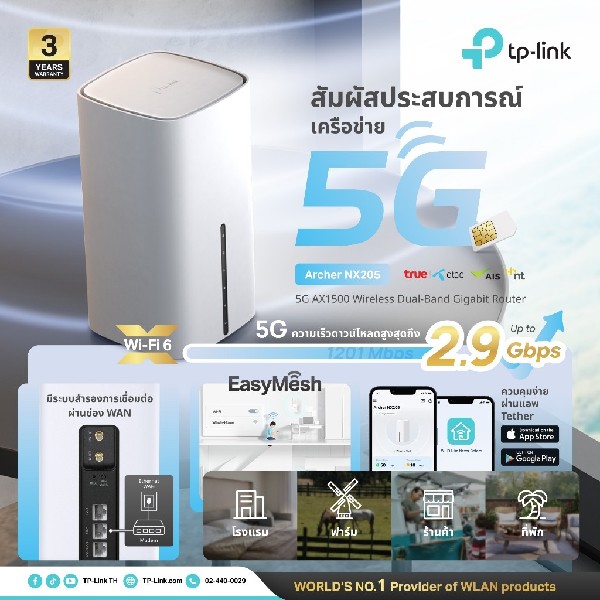 TP-LINK NX205 5G AX1500 - Image 2