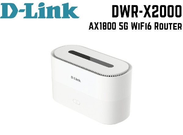 D-LINK DWR-X2000 Wireless AX1800 Dual Band WiFi 6 - 5G Router(SYNNEX) - Image 4
