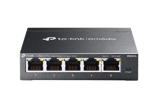 TP-LINK ES205G Omada 5-Port Gigabit Easy Managed Switch