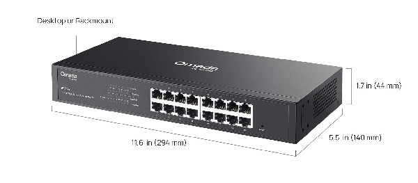 TP-LINK ES216G Omada 16-Port Gigabit Easy Managed Switch - Image 2