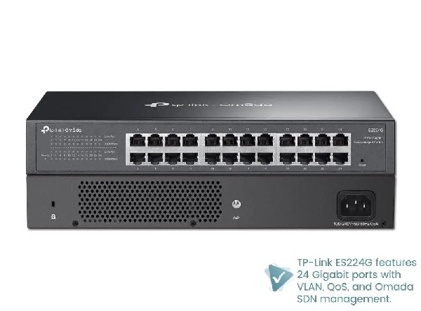 TP-LINK ES224G Omada 24-Port Gigabit Easy Managed Switch - Image 2