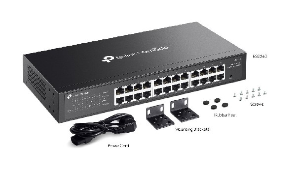 TP-LINK ES224G Omada 24-Port Gigabit Easy Managed Switch - Image 4