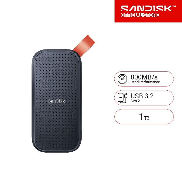SANDISK 1 TB EXT SSD PORTABLE (SDSSDE30-1T00-G26)