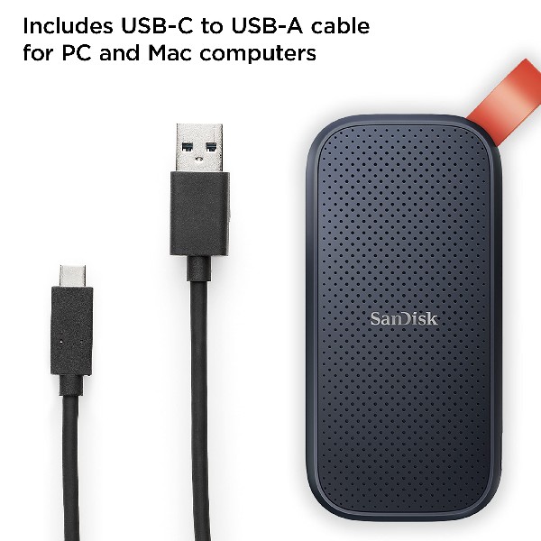 SANDISK 1 TB EXT SSD PORTABLE (SDSSDE30-1T00-G26) - Image 2