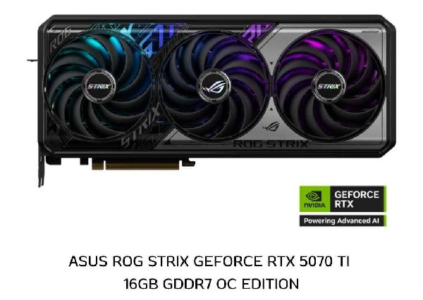 ASUS ROG STRIX RTX5070TI-16GB - Image 2