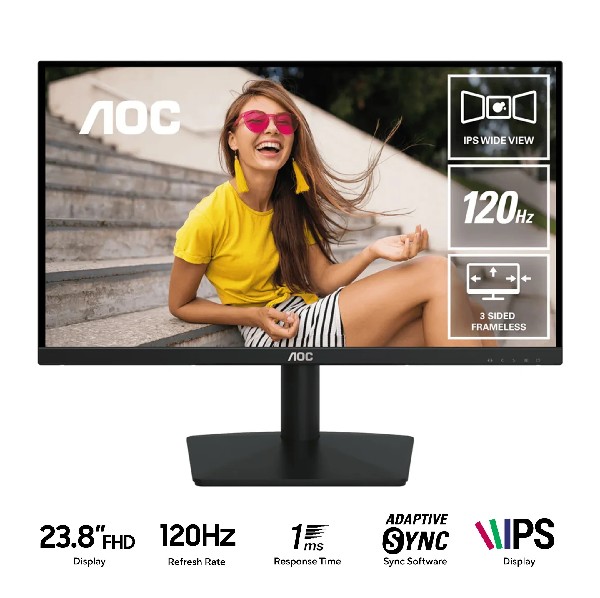 AOC 24B15H3/67 - 23.8" IPS 120Hz